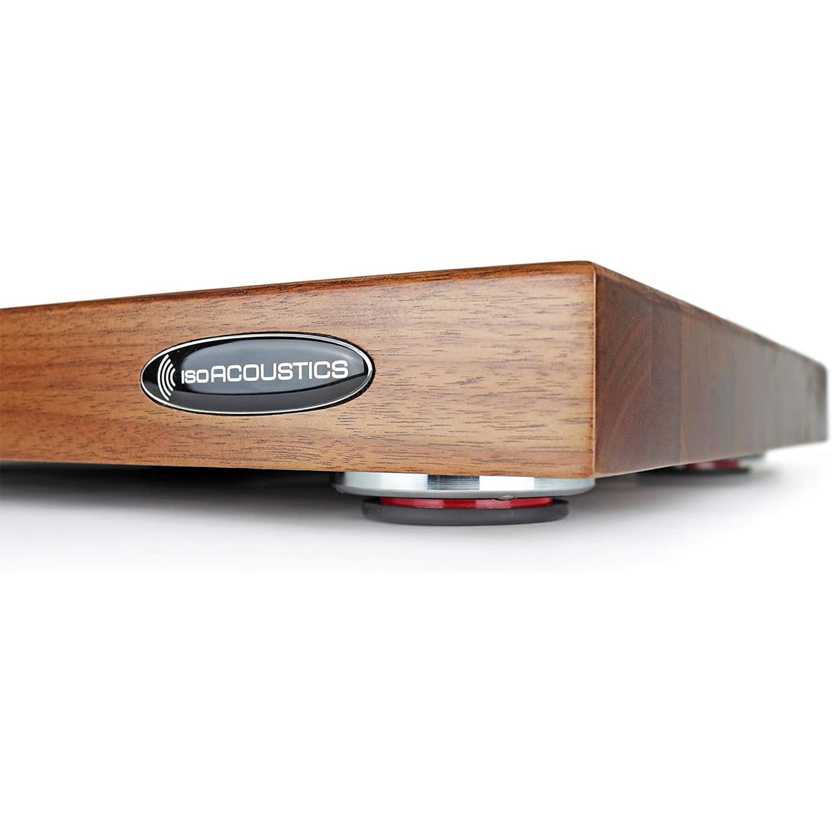 IsoAcoustics Delos 2216W1 22" x 16" x 1.75" Turntable Isolation Platform (Walnut)