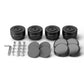 IsoAcoustics GAIA I Neo BK Isolation Feet for Floorstanding Speakers and Subwoofers - 4 Pack (Black)
