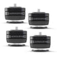 IsoAcoustics GAIA II Neo BK Isolation Feet for Floorstanding Speakers and Subwoofers - 4 Pack (Black)