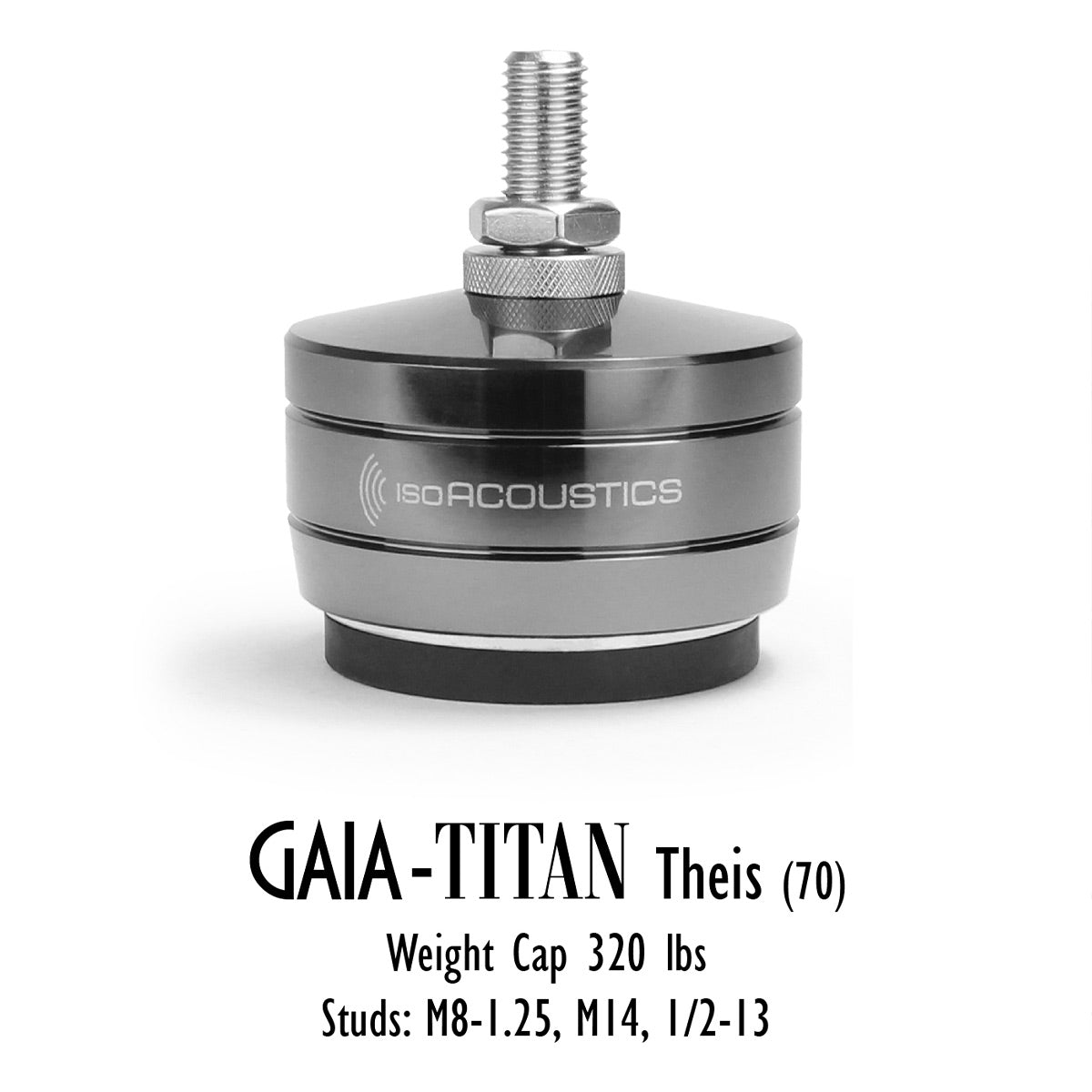 IsoAcoustics GAIA-TITAN Theis Speaker Isolator Feet - 4 Pack