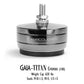 IsoAcoustics GAIA-TITAN Cronos Speaker Isolator Feet - 4 Pack