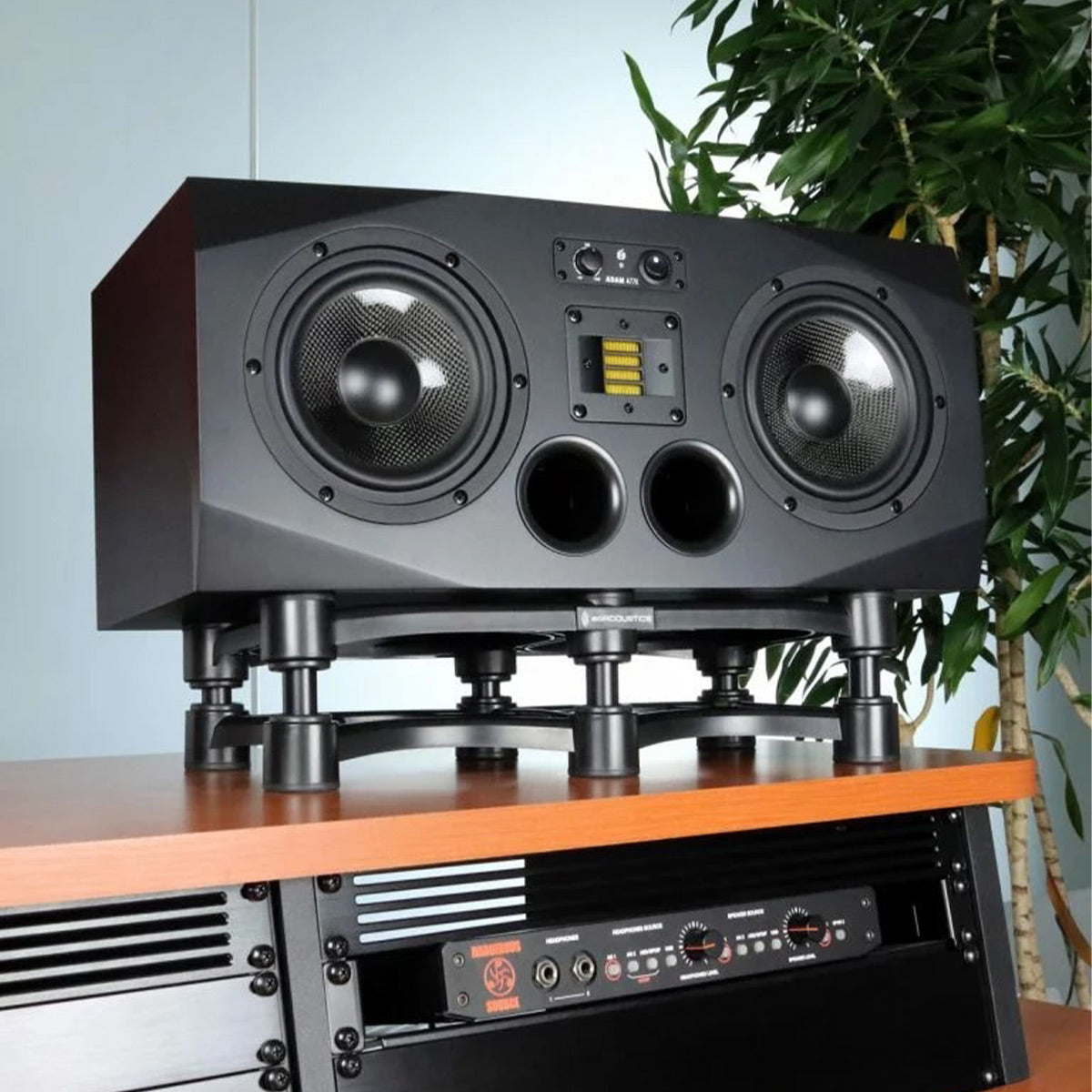 IsoAcoustics Iso-430 17" x 9" Speaker Isolation Stand with Tilt Adjustment - Each