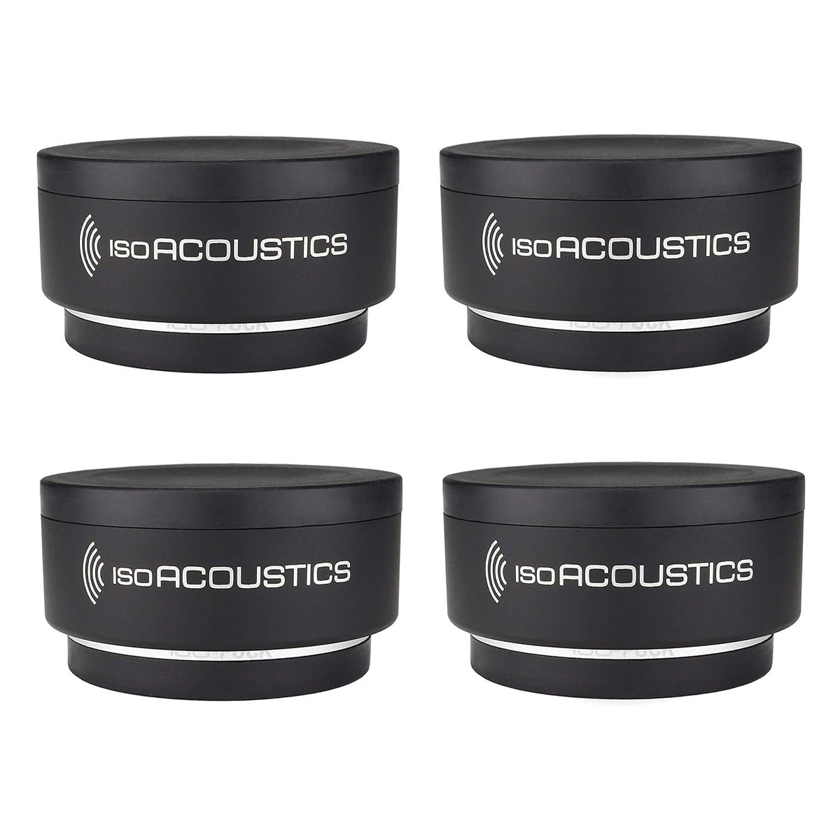 IsoAcoustics ISO-PUCK Isolator Feet for Studio Monitors and Speakers (4 Pack)
