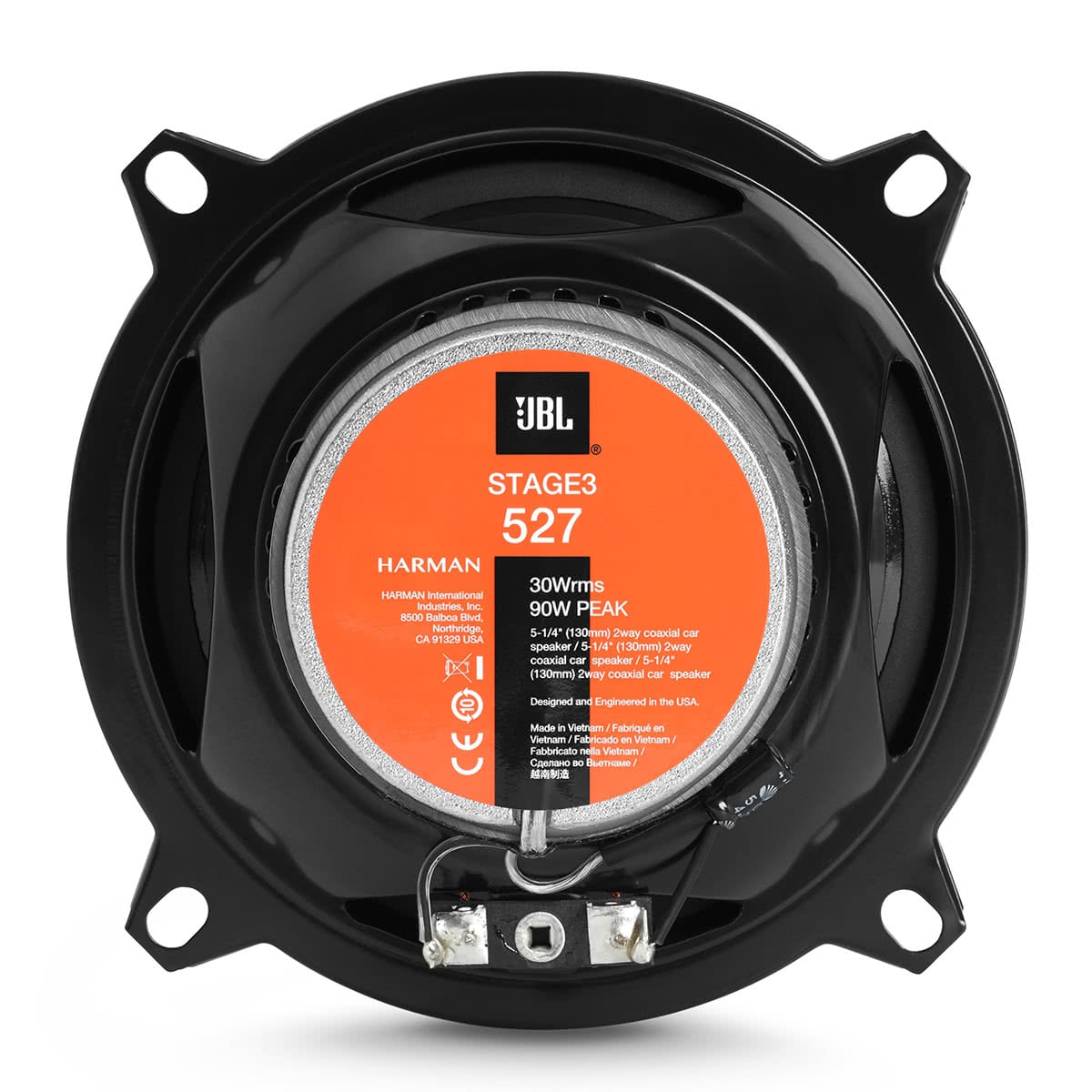 JBL Stage 3 527 5.25" 2 Way Coaxial Speakers - Pair