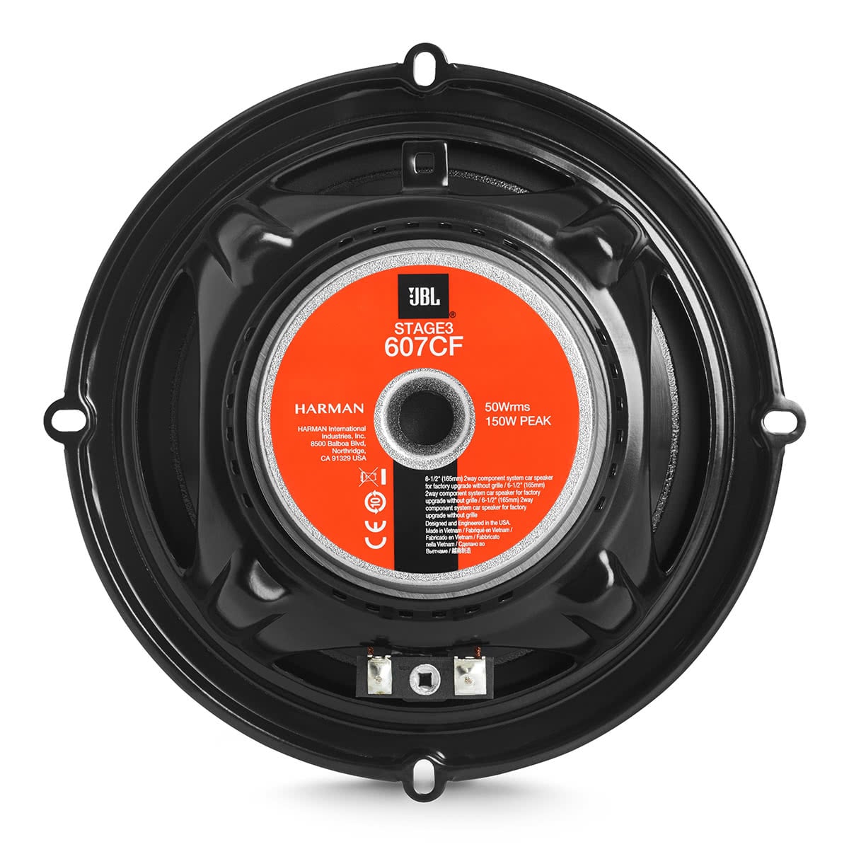 JBL Stage3 607CF 6.5 Inch 3 Way Component Speaker System