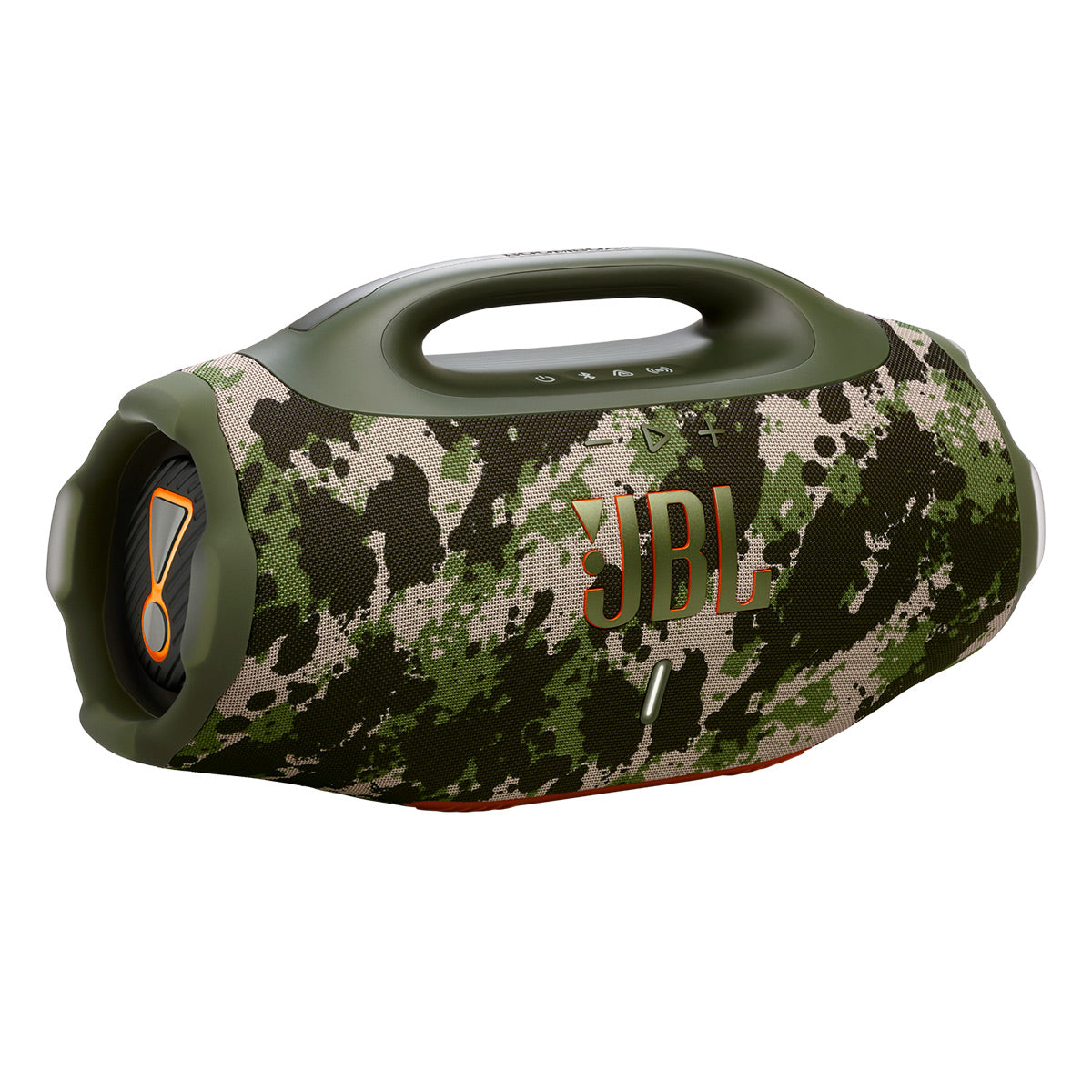 JBL Boombox 4 Waterproof Portable Bluetooth Speaker Bundle with gSport Case (Camo)