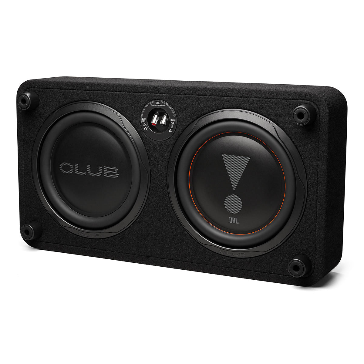 JBL Club 1000SSL Single 10 Inch Shallow Loaded Subwoofer Enclosure