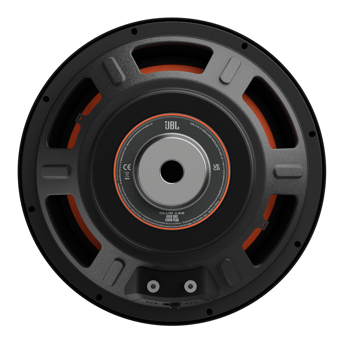 JBL Club 122 12 Inch Car Subwoofer - Each