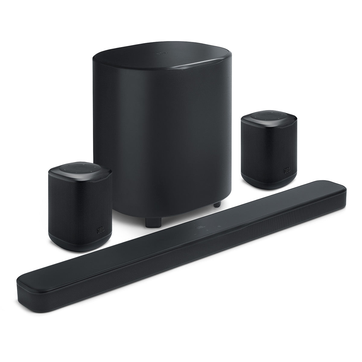 JBL Cove M1 Speaker Bundle with Bar 500 MK2 Soundbar and Wireless Subwoofer