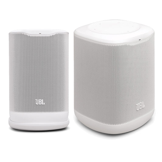 JBL Cove Speaker Bundle with P1 and M1 Home Wi-Fi Speakers (White)