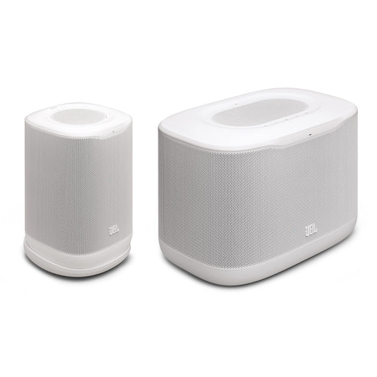 JBL Cove Speaker Bundle with P1 and X1 Home Wi-Fi Speakers (White)