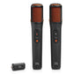JBL PartyBox 130 Portable Party Speaker Bundle with EasySing Wireless Microphones (Black)