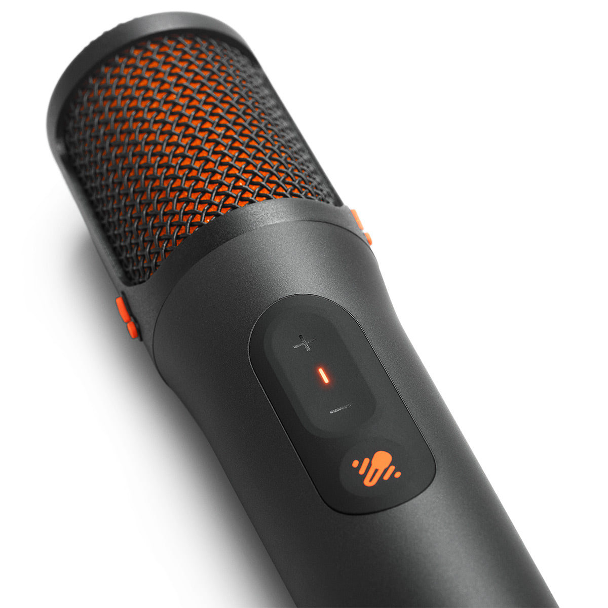 JBL PartyBox 130 Portable Party Speaker Bundle with EasySing Wireless Microphones (White)