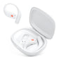 JBL Endurance Zone True Wireless Open Ear Sport Headphones Bundle with gSport Case (White)