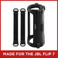 JBL FLIP 7 Waterproof Portable Speaker Bundle with gSport Silicone Sleeve (Red)