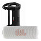 JBL FLIP 7 Waterproof Portable Speaker Bundle with gSport Silicone Sleeve (White)