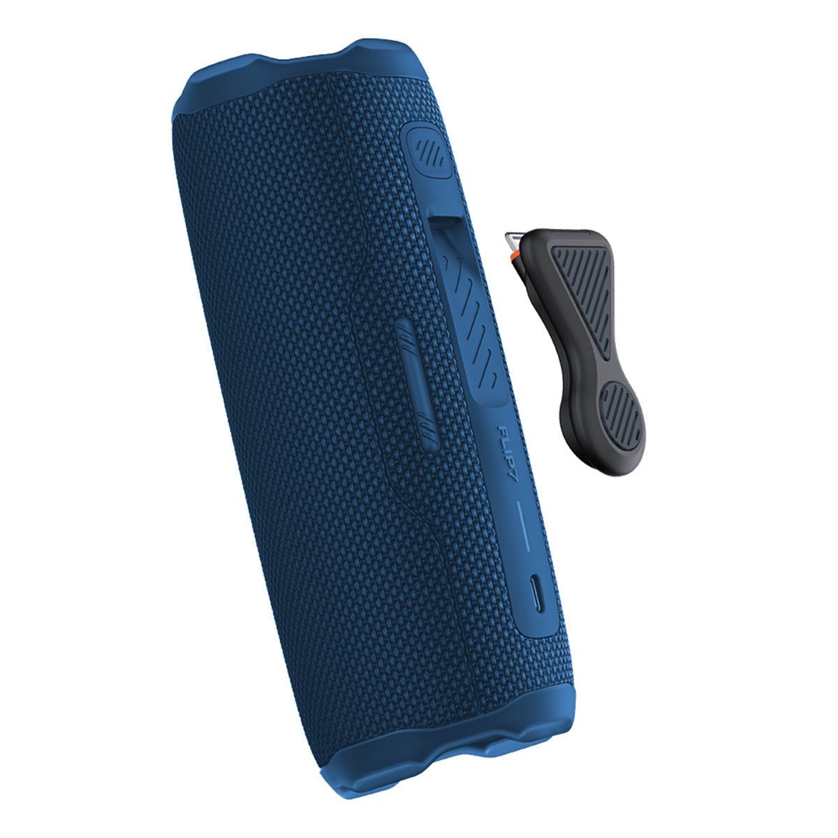 JBL Flip 7 Portable Bluetooth Speaker Bundle with Magnetic Mount (Blue)