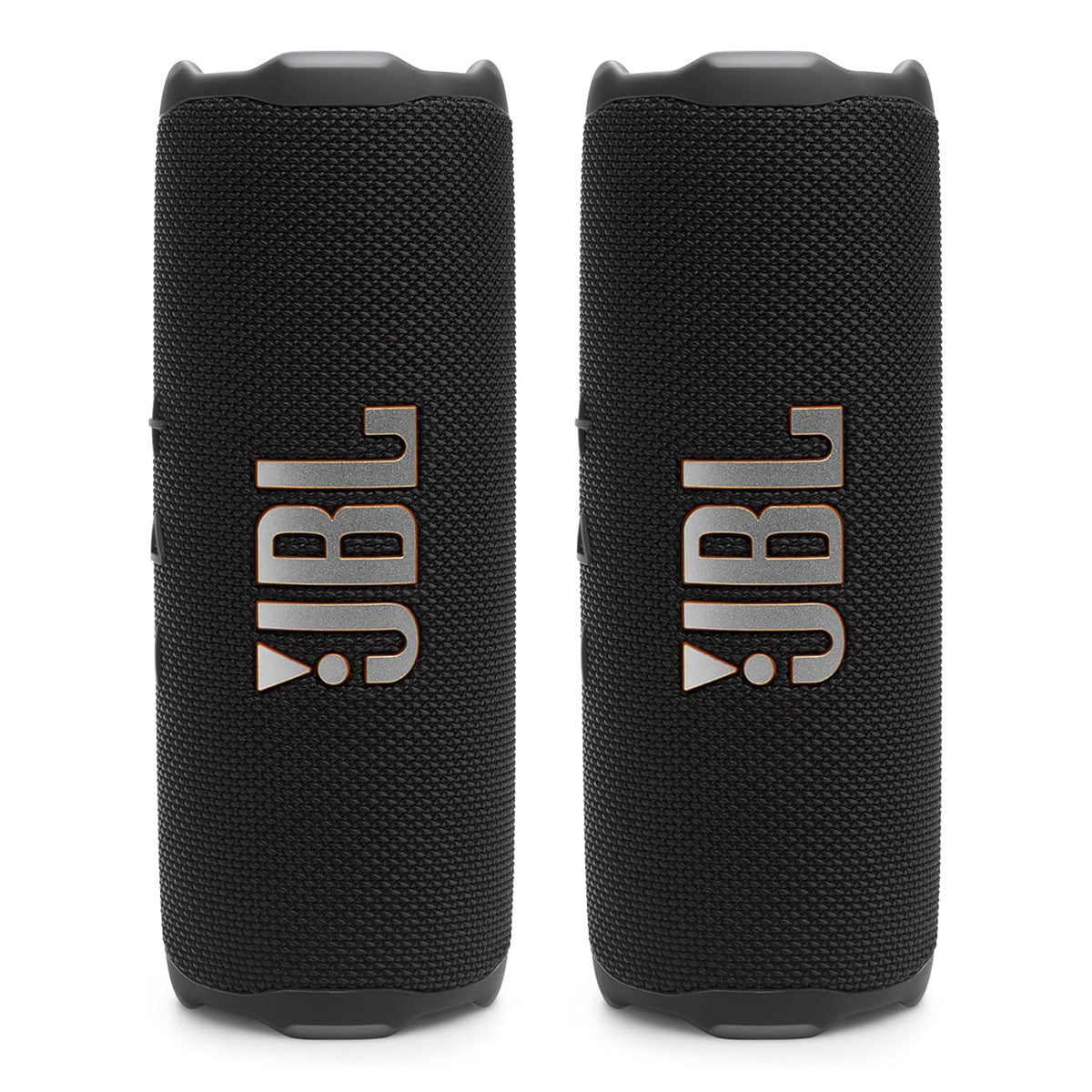 JBL Flip 7 Waterproof Portable Speaker Bundle - Pair (Black)