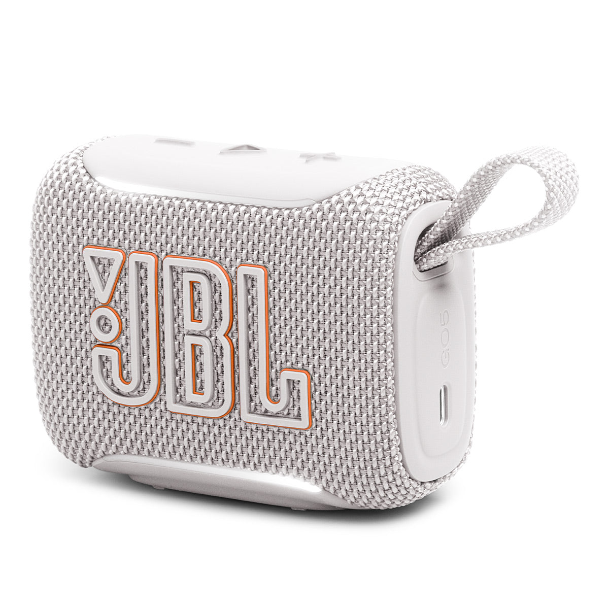 JBL Go 5 Waterproof Portable Bluetooth Speaker (White)