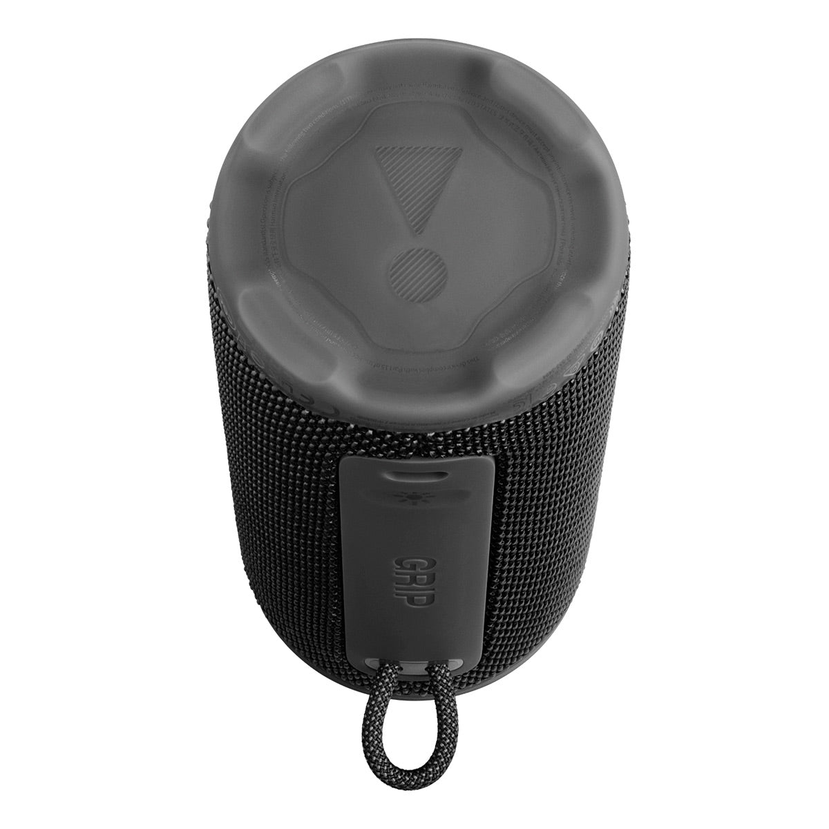 JBL Grip Compact Portable Speaker Bundle with EasySing Mic Mini (Black)