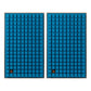 JBL L100 Classic MK2 Bookshelf Loudspeaker Grilles - Pair (Blue)