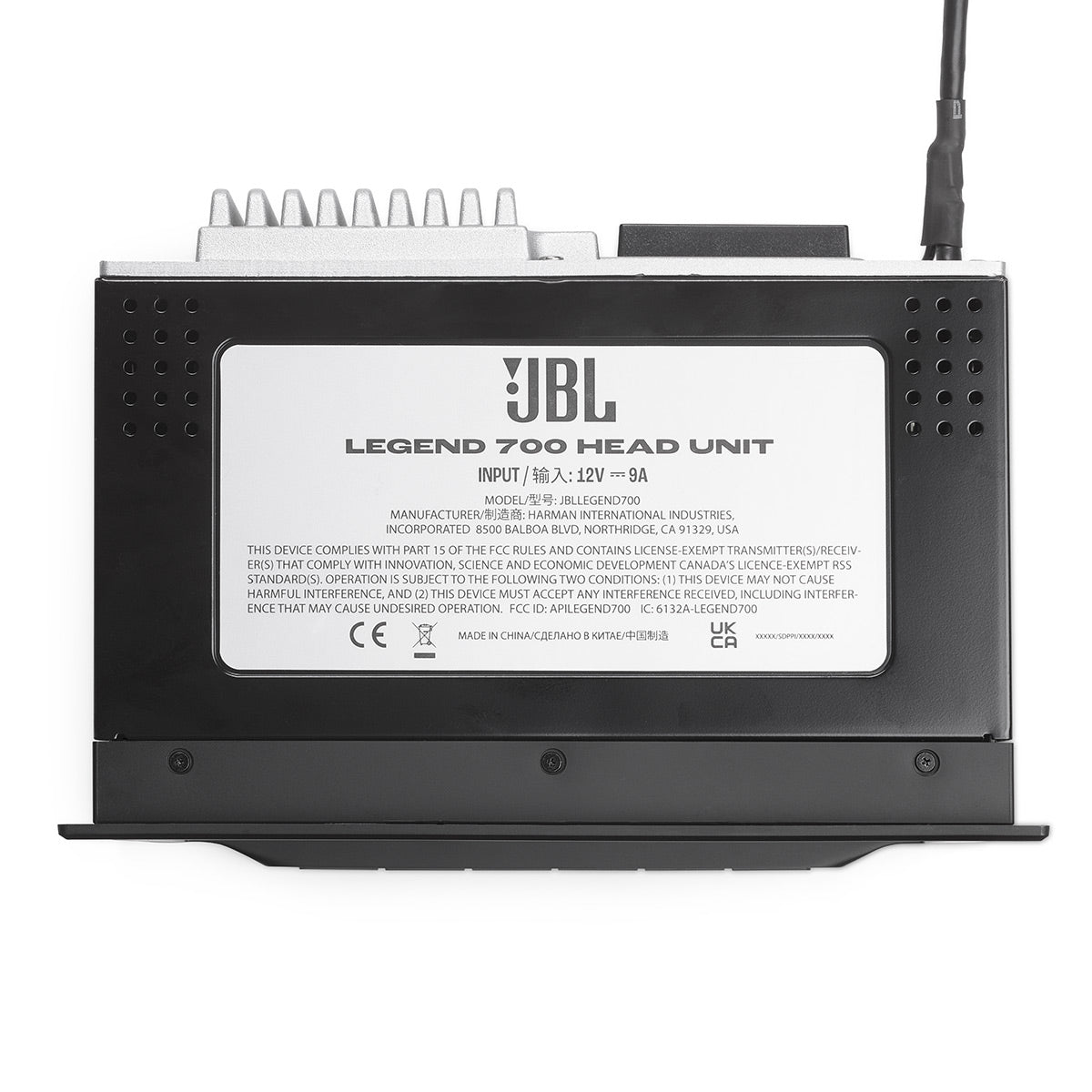 JBL Legend 700 7 In Touchscreen Multimedia Receiver
