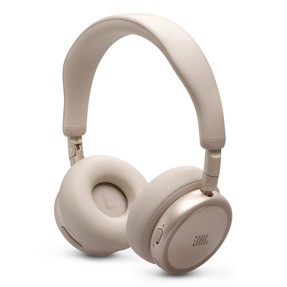 JBL Live 680NC Wireless Over-Ear Noise Cancelling Headphone Bundle with gSport Case (Champagne)