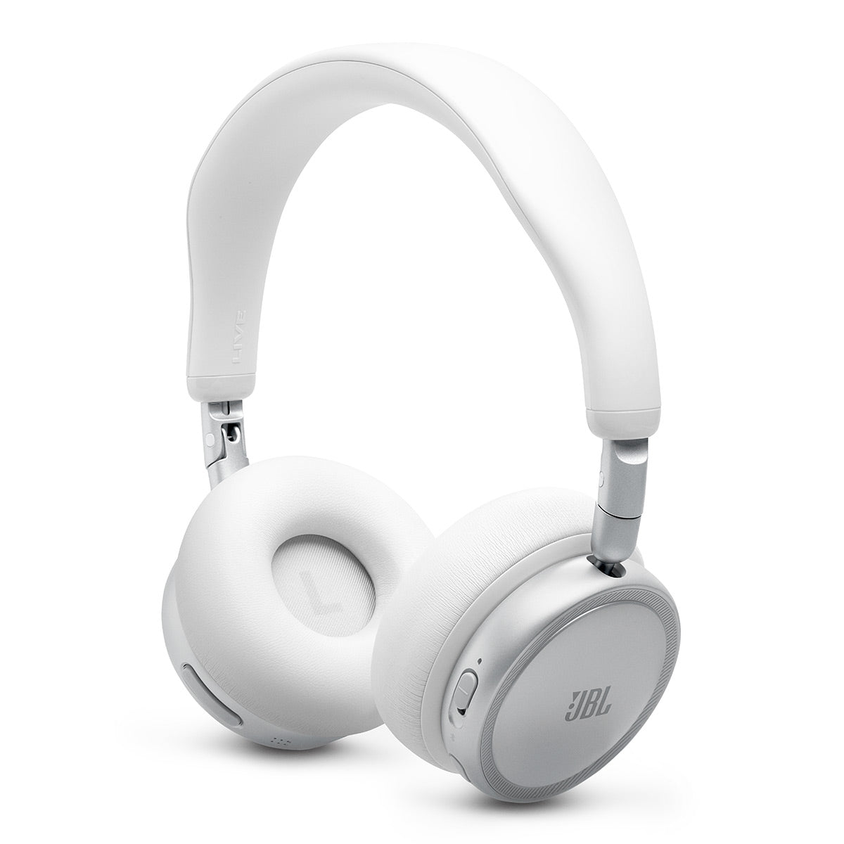 JBL Live 680NC Wireless Over-Ear Noise Cancelling Headphone Bundle with gSport Case (White)