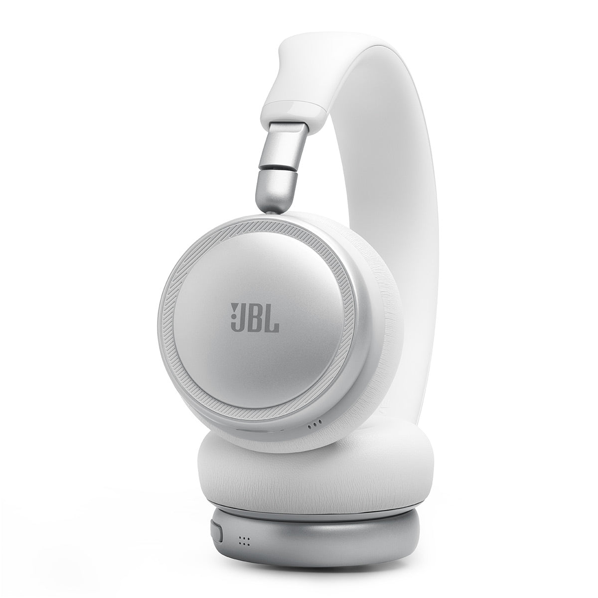 JBL Live 680NC Wireless Over-Ear Noise Cancelling Headphone Bundle with gSport Case (White)