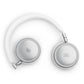 JBL Live 680NC Wireless Over-Ear Noise Cancelling Headphone Bundle with gSport Case (White)