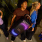 JBL PartyBox 330 Portable Party Speaker Bundle with EasySing Wireless Microphones (Black)