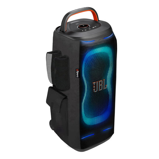 JBL PartyBox 130 Portable Party Speaker Bundle with gSport Cargo Sleeve (Black)