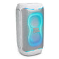 JBL PartyBox 130 Portable Party Speaker Bundle with EasySing Wireless Microphones (White)