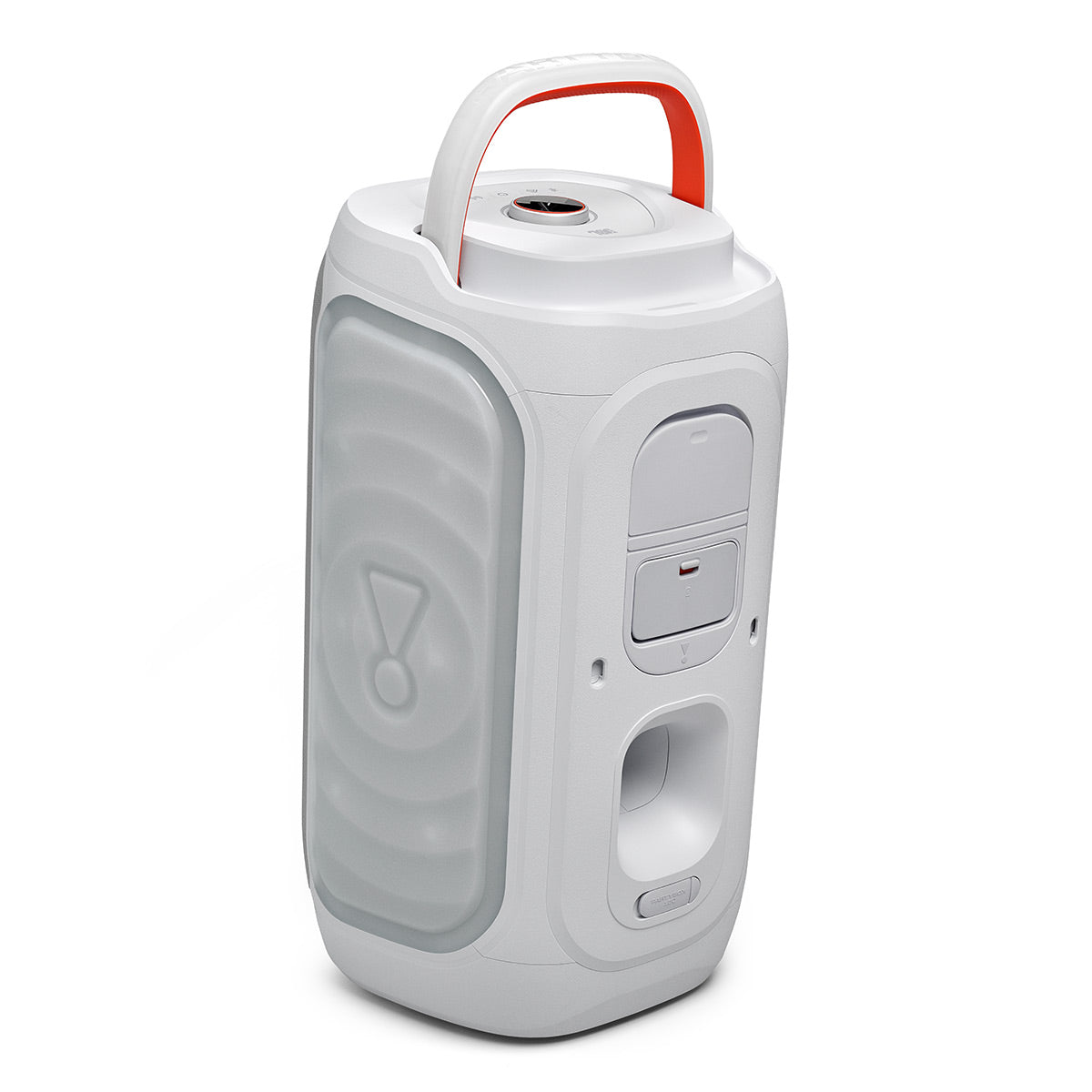 JBL PartyBox 130 Portable Party Speaker Bundle with gSport Cargo Sleeve (White)