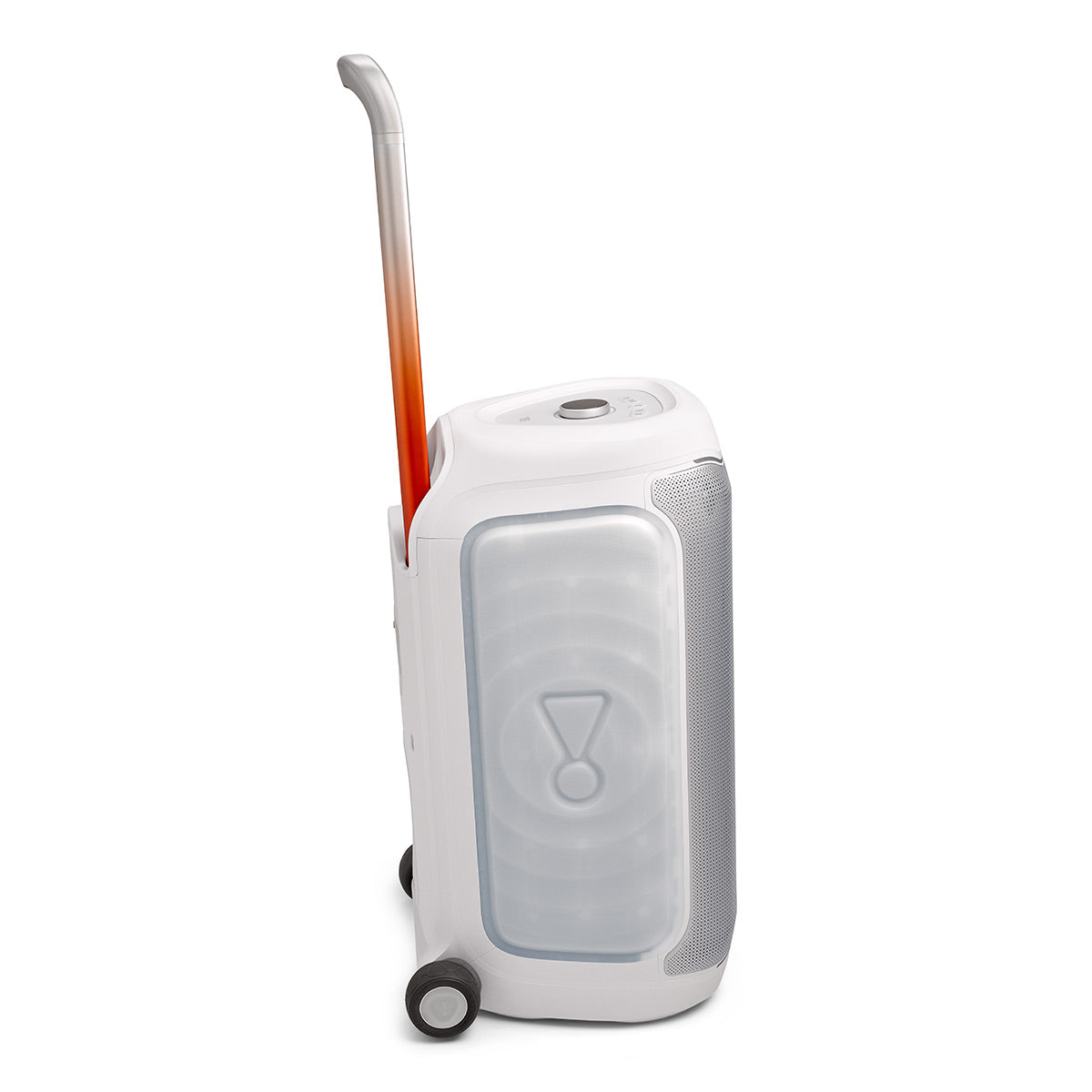 JBL PartyBox 330 Portable Party Speaker Bundle with EasySing Wireless Microphones (White)