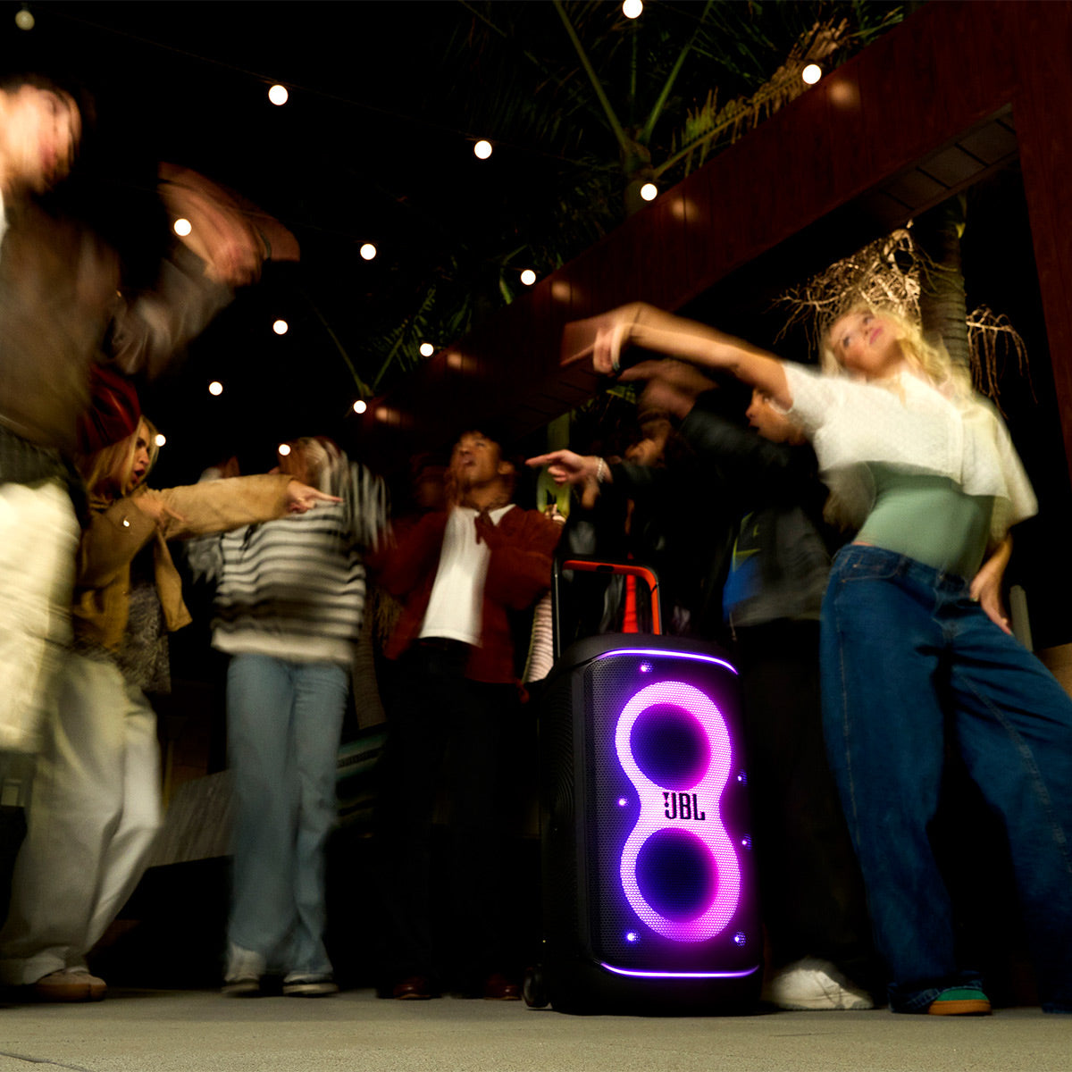JBL PARTYBOX 520 Portable Speaker Karaoke Bundle with Two Wireless Microphones