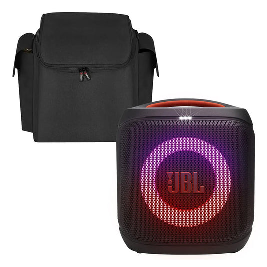 JBL PartyBox Encore Essential 2 Portable Party Speaker Bundle with gSport Case (Black)