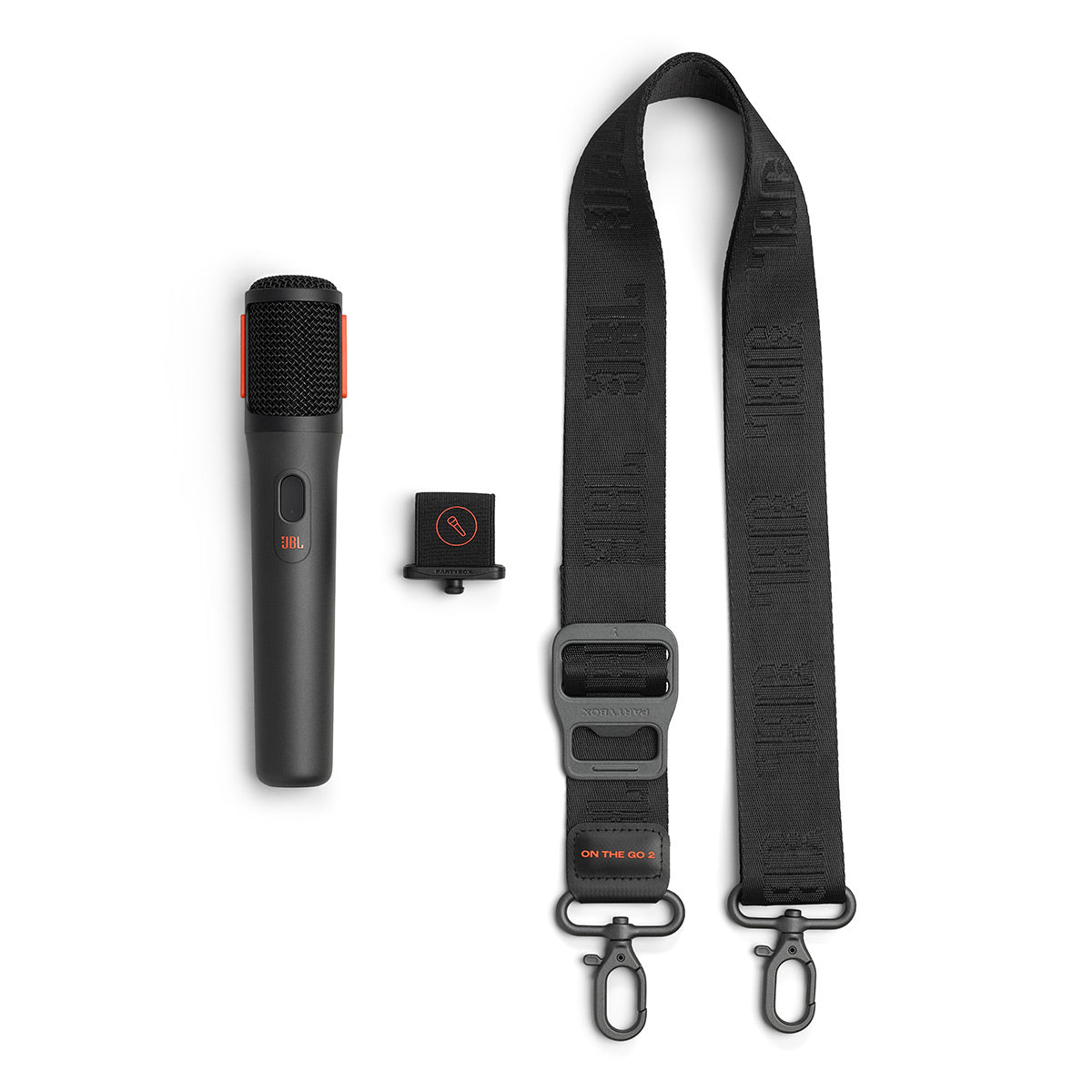 JBL PartyBox On-The-Go 2 Portable Party Speaker with gSport Carrying Bag