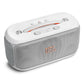 JBL PartyBox On-The-Go 2 Portable Party Speaker with gSport Carrying Bag (White)