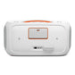 JBL PartyBox On-The-Go 2 Plus Portable Party Speaker with Digital Microphone (White)