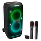 JBL PartyBox Stage 320 Portable Party Speaker Bundle with Wireless Microphone System (Black)