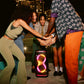 JBL Partybox Stage 320 Portable Party Speaker Bundle with Additional Battery 400 (Black)