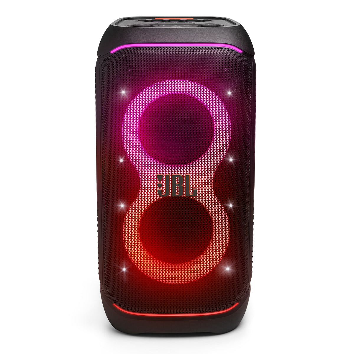 JBL Partybox Stage 320 Portable Party Speaker Bundle with Additional Battery 400 (Black)