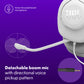 JBL Quantum 100M2 Over Ear Gaming Headphones (White)