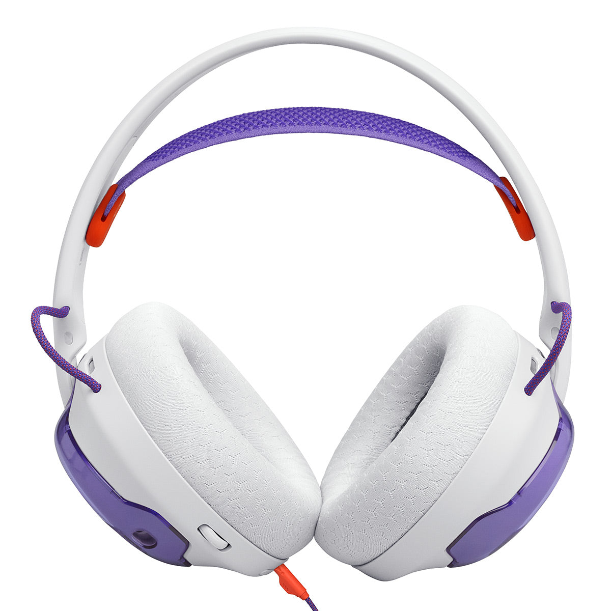 JBL Quantum 250 Wired Over-Ear Gaming Headset Bundle with gSport Case (White)