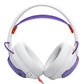 JBL Quantum 250 Wired Over-Ear Gaming Headset Bundle with gSport Case (White)