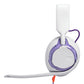 JBL Quantum 250 Wired Over-Ear Gaming Headset Bundle with gSport Case (White)