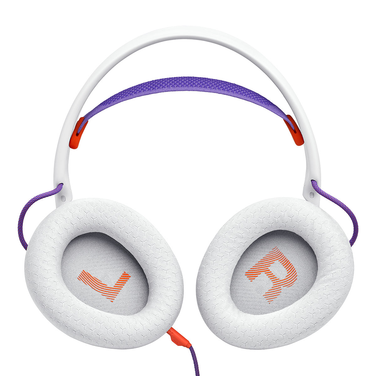 JBL Quantum 250 Wired Over-Ear Gaming Headset Bundle with gSport Case (White)