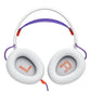 JBL Quantum 250 Wired Over-Ear Gaming Headset Bundle with gSport Case (White)