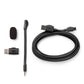 JBL Quantum 360X Universal Wireless Gaming Headset with Detachable Boom Mic (Black)